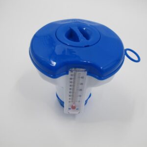 POOLTREND úszó vegyszeradagoló hőmérővel mini 20gr FFH-267
